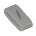 HellermannTyton Pre-Printed Slide-On Cable Marker, Black Legend "/", White PVC Material, 1.8 mm to 6.3 mm Cable HODS85
