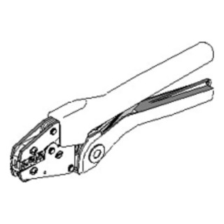 Molex Hand Crimp Tool for 22 to 14 AWG Wire Sizes with Ratcheting Mechanism 64001-4300