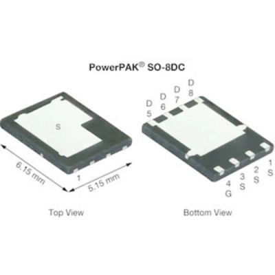 Vishay Siliconix TrenchFET N-Channel MOSFET, 100 A, 30 V, 125 W Power Dissipation, 8-Pin SO-8 SiDR392DP-T1-GE3