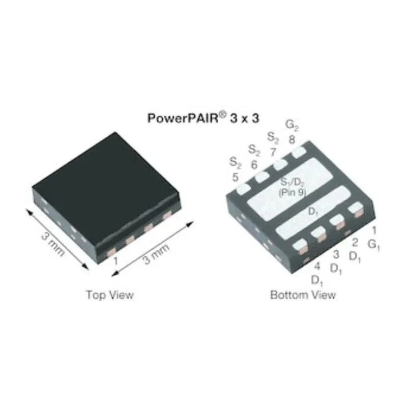 Vishay Siliconix Dual TrenchFET 2 N-Channel Power MOSFET, 30 A, 30 V, Enhancement Mode, 8-Pin PowerPAIR 3 x 3 SiZ348DT-T1-GE3