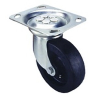 Revvo Medium Duty Swivel Castor, 225 kg Capacity, 102 mm Nylon Wheel, Overall Height 127 mm TS4100NY04T19