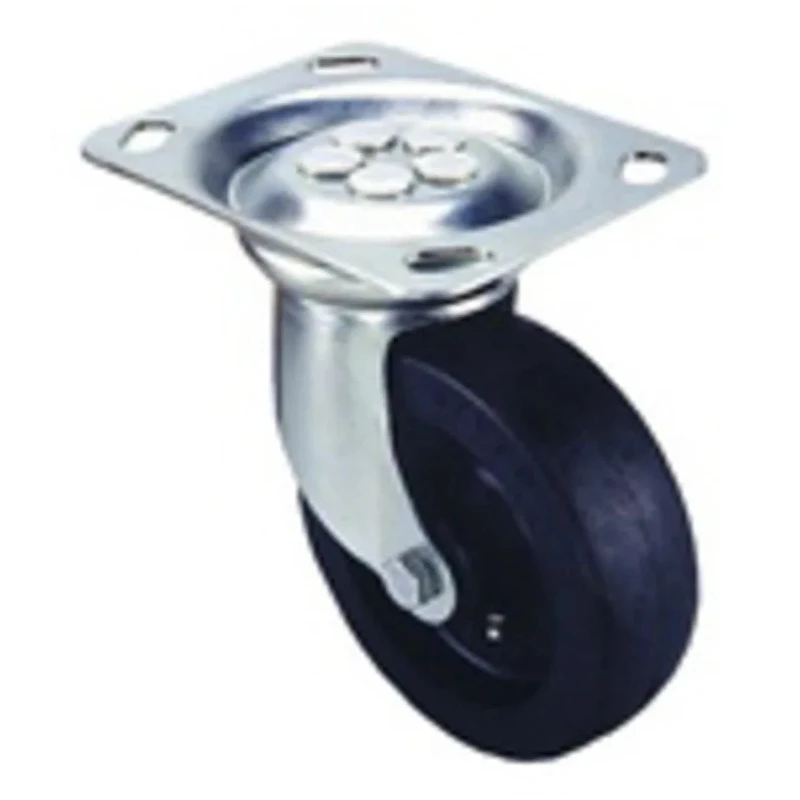 Revvo Medium Duty Swivel Castor, 225 kg Capacity, 102 mm Nylon Wheel, Overall Height 127 mm TS4100NY04T19