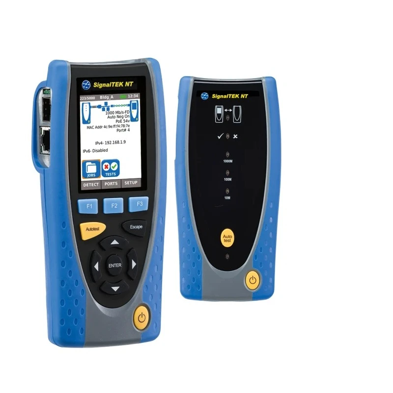 TREND Networks Network Cable Tester Cat5e with Nickel-Metal Hydride Battery and Touch Screen Display R156005