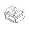 Molex 501953 Series Right Angle Surface PCB Socket, 3-Contact, 1 Row, 1 mm Pitch, 12A, 50V, Nylon Housing 501953-0307