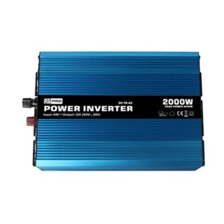 RS PRO Chassis 2000W Power Inverter, 48V Input, 230V Output, Universal Connector, 90% Efficiency 179-3339