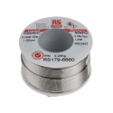RS PRO 1 mm Lead Solder Wire, 40% Lead, 60% Tin, Rosin Flux Core, 183 °C Melting Point 179-6660