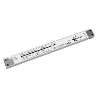 PowerLED IP20 1 Output LED Driver 12V 60W 5A Constant Voltage Enclosed Screw Mount 