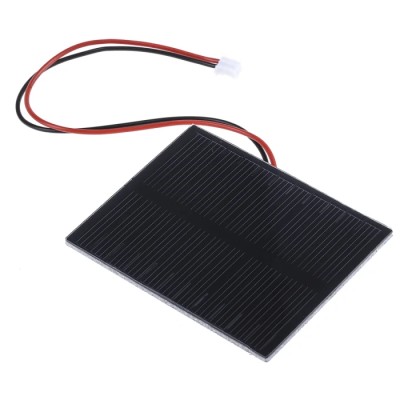 Seeed Studio 0.5 W Monocrystalline Silicon Solar Panel Kit 8.2V Open Circuit Voltage 70x55x3 mm 313070004