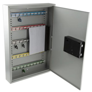 Rottner Comsafe Grey Steel Wall Mounted Key Cabinet 50 Capacity T06019
