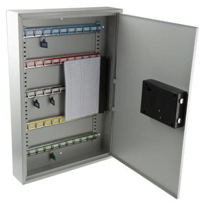 Rottner Comsafe Grey Steel Wall Mounted Key Cabinet 50 Capacity T06019