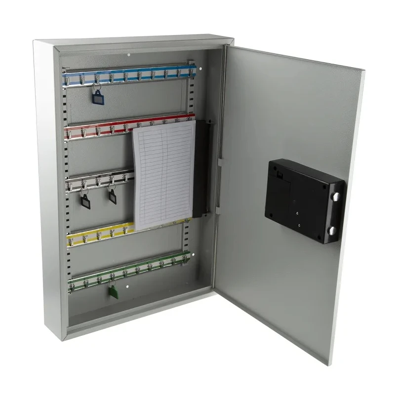 Rottner Comsafe Grey Steel Wall Mounted Key Cabinet 50 Capacity T06019