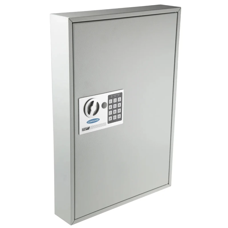 Rottner Comsafe Grey Steel Wall Mounted Key Cabinet 50 Capacity T06019