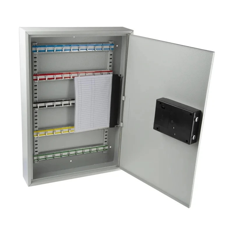 Rottner Comsafe Grey Steel Wall Mounted Key Cabinet 50 Capacity T06019