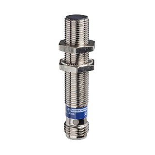 Telemecanique Sensors Threaded Barrel Inductive Proximity Sensor, M12 x 1, NPN Output, 24V AC/DC, 4 mm Detection XS112B3NAM12