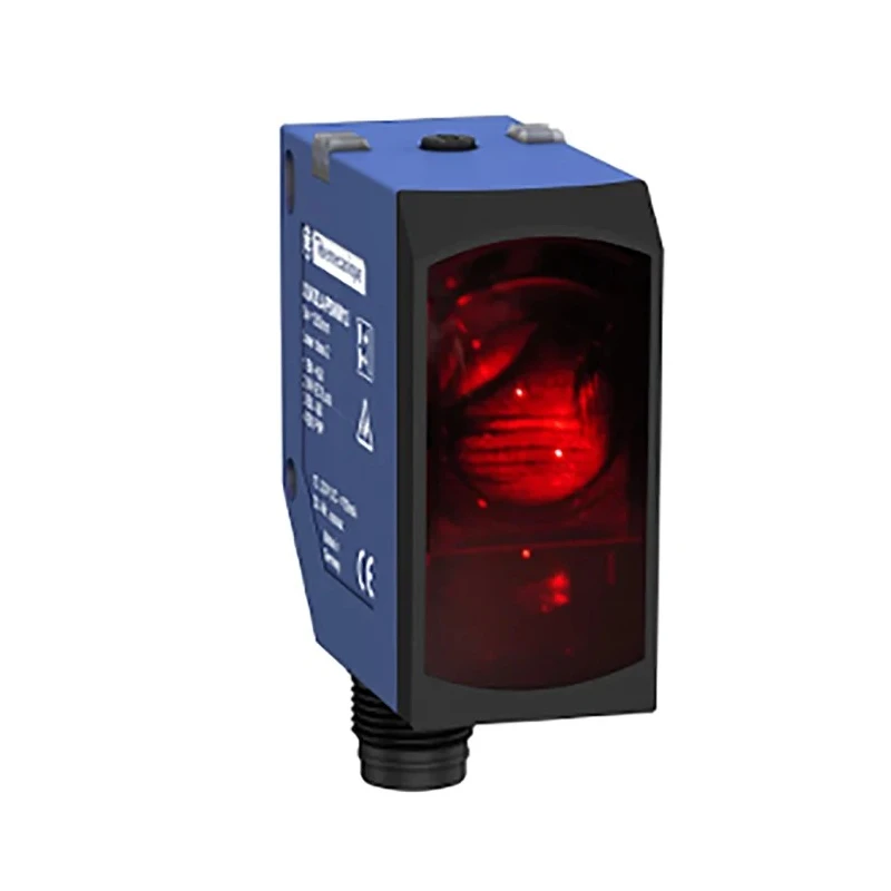 Telemecanique Sensors Diffuse Photoelectric Sensor Compact Style 1.2 m Detection Range PNP Output IP67 IP69K XUK5LAPSMM12