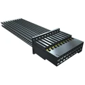 Samtec Ribbon Cable Assembly Double Row Teflon Double Row PVC 1.27 mm Pitch SFSD-05-28-H-10.00-SR