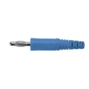 Schutzinger Blue Male Banana Plug, 4 mm Connector, Screw Termination, 70V dc, 32A, Nickel Plating FK 9 S Ni / BL