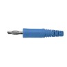 Schutzinger Blue Male Banana Plug, 4 mm Connector, Screw Termination, 70V dc, 32A, Nickel Plating FK 9 S Ni / BL