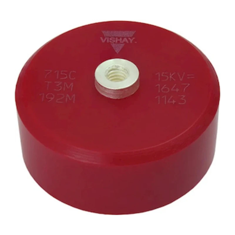 Vishay Single Layer Ceramic Capacitor 560 pF 34kV DC ±20% N4700 Dielectric Moulded Epoxy Screw Terminal 85°C 715C50KTT56M5