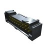 Samtec T2M Series Right Angle Through Hole PCB Header 20 Contacts 2 mm Pitch 2 Row Shrouded T2M-110-01-L-D-RA-WT