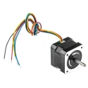 RS PRO Unipolar Hybrid Stepper Motor 9.6 V, 0.158 Nm Holding Torque, 1.8° Step Angle, 42.3 x 42.3 mm Frame, 5 mm 180-5278