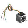 RS PRO Unipolar Hybrid Stepper Motor 9.6 V, 0.158 Nm Holding Torque, 1.8° Step Angle, 42.3 x 42.3 mm Frame, 5 mm 180-5278