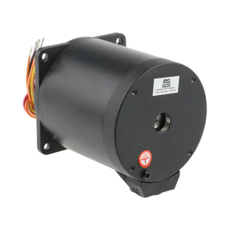 RS PRO Hybrid Stepper Motor 2.54V, 4.76V, 6.6V, 1.8° Step Angle, 82.5x82.5 mm Frame, 9.52 mm Shaft 180-5291