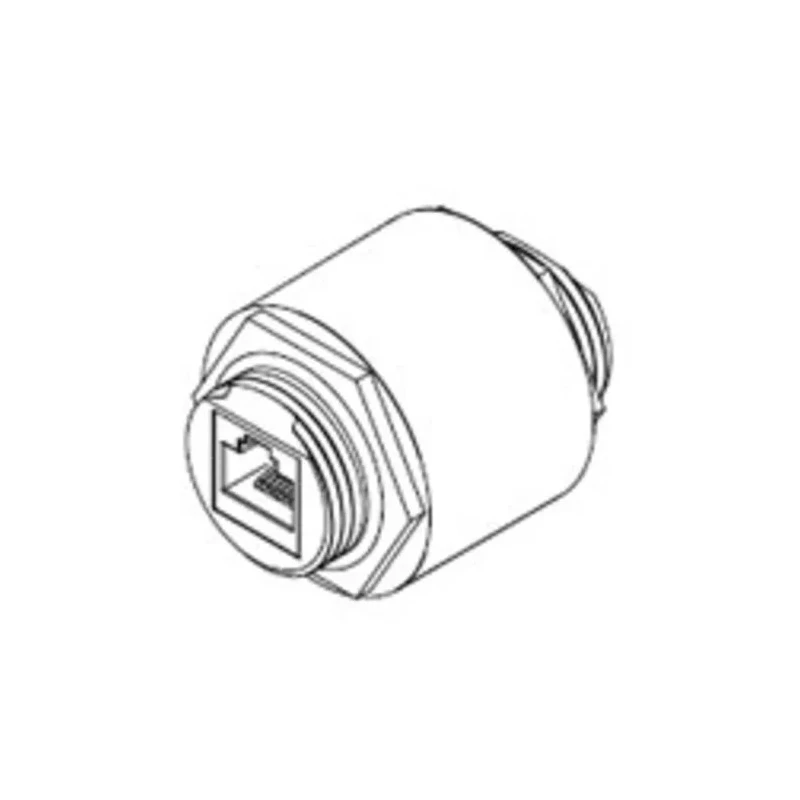 Molex RJ-Lnxx Series RJ45 Connector Female, Cat5 Adapter Straight 1 Port 1300580057