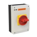 Eaton 3-Pole Surface Mount Isolator Switch 63A 690V AC IP65 Padlockable Safety Handle 