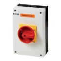 Eaton 3-Pole Surface Mount Isolator Switch 63A 690V AC IP65 Padlockable Safety Handle 