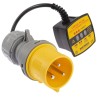 Martindale Industrial 3-Pin Socket Tester 110V AC 32A CAT II CP301-32