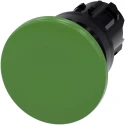 Siemens SIRIUS ACT 3SU10 Series Green Momentary Push Button Head 22mm Cutout IP66 IP67 IP69K 3SU1000-1BD40-0AA0
