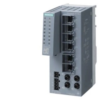 Siemens SCALANCE XC106-2 Industrial Ethernet Data Acquisition Switch 147x60x125mm IP20 XC106-2