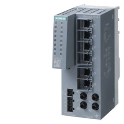 Siemens SCALANCE XC106-2 Industrial Ethernet Data Acquisition Switch 147x60x125mm IP20 XC106-2