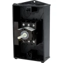 Eaton 3-Pole Surface Mount Isolator Switch, IP65 Rated, 25A, 13 kW, Screw Terminal, Red Handle IP65