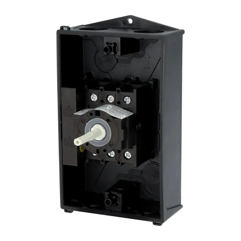Eaton 3-Pole Surface Mount Isolator Switch, IP65 Rated, 25A, 13 kW, Screw Terminal, Red Handle IP65