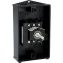 Eaton 3-Pole Surface Mount Isolator Switch, IP65 Rated, 25A, 13 kW, Screw Terminal, Red Handle IP65