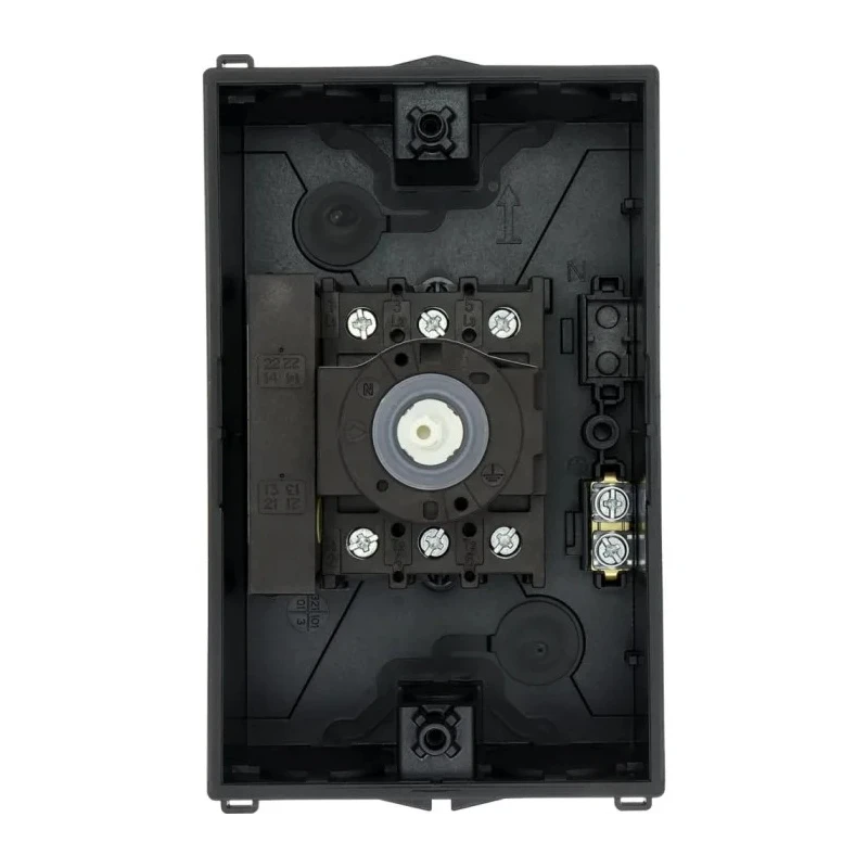 Eaton 3-Pole Surface Mount Isolator Switch, IP65 Rated, 25A, 13 kW, Screw Terminal, Red Handle IP65