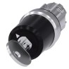 Siemens SIRIUS ACT 3SU10 2-position Key Switch Head Latching 22 mm Cutout 3SU1050-5BF21-0AA0
