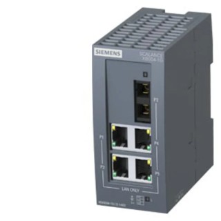Siemens Industrial Ethernet Data Acquisition Switch SCALANCE XB004-1G Series 1000Mbps 24V DC 0.52A IP20 XB004-1G