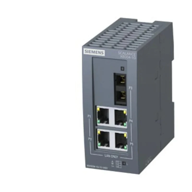 Siemens Industrial Ethernet Data Acquisition Switch SCALANCE XB004-1G Series 1000Mbps 24V DC 0.52A IP20 XB004-1G