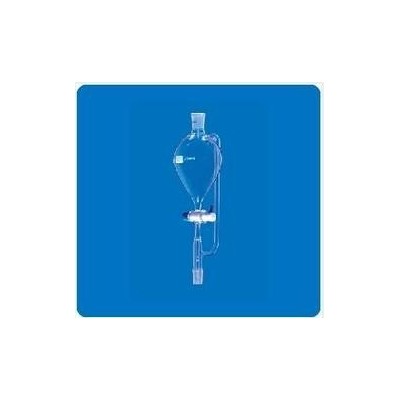 pressure-equalising-funnels-pear-shape-with-socket-ptfe-key-stopcock-and-stem-with-cone-8732