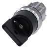 Siemens SIRIUS ACT 3SU10 2-position Momentary Key Switch Head 22 mm Cutout 3SU1050-4HC01-0AA0