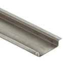 Legrand Steel Unperforated DIN Rail, 2 m Length, 35 mm Width, 7.5 mm Height 0 374 04