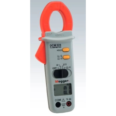 Megger Clamp Meter AC Current 400A 600V DC/AC CAT III Non-Contact Voltage Detector DCM320