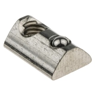 RS PRO Stainless Steel M4 T-Slot Nut Connecting Component Strut Profile 20 mm Groove Size 5 mm 180-9108