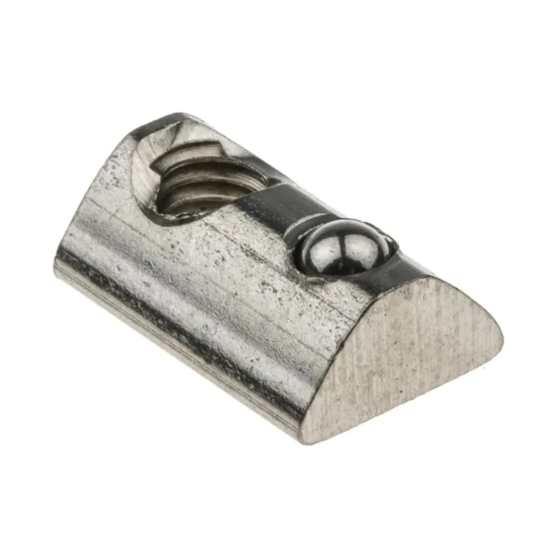 RS PRO Stainless Steel M4 T-Slot Nut Connecting Component Strut Profile 20 mm Groove Size 5 mm 180-9108