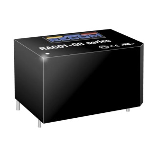 Recom Switching Power Supply 24V dc 1W with Universal AC Input 85-264V AC RAC01-24SGB