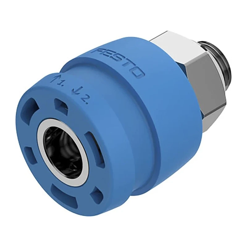 Festo Brass Pneumatic Quick Connect Coupling 1/4 in Female G NPHS-D6-P-G14