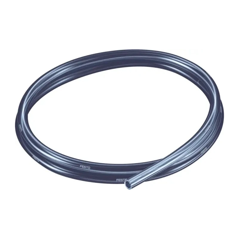 Festo Compressed Air Pipe Black Polyurethane 8 mm 50 m 10 bar Maximum Operating Pressure PUN-H-8X1,25-TSW